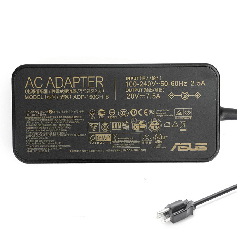 150W Adapter Charger for Asus A17-150P1A