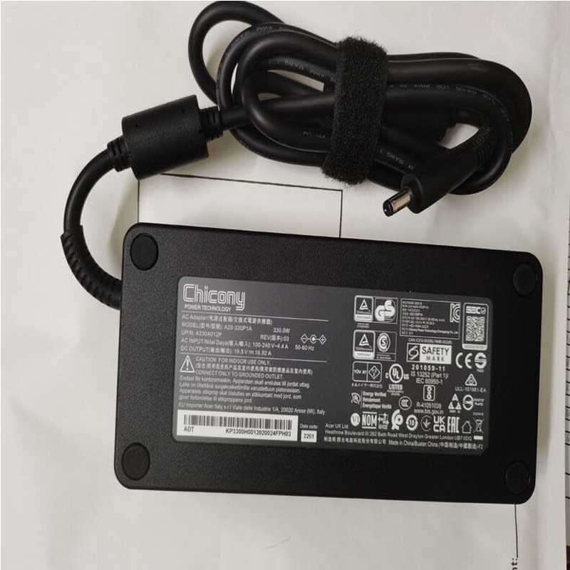 330W Chicony A20-330P1A Adapter Charger