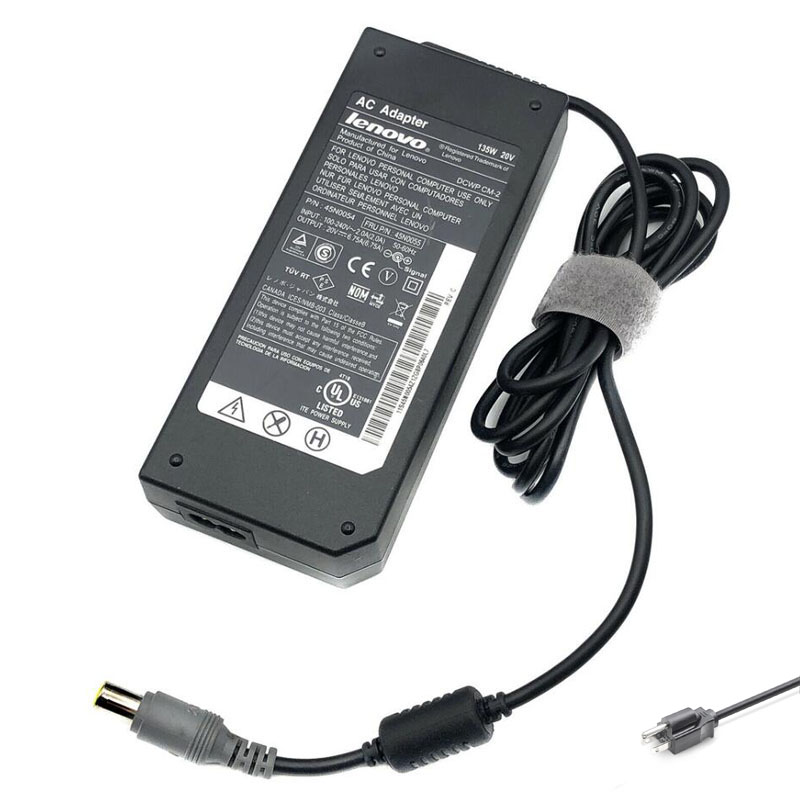 135W Adapter Charger for IBM ThinkPad W510