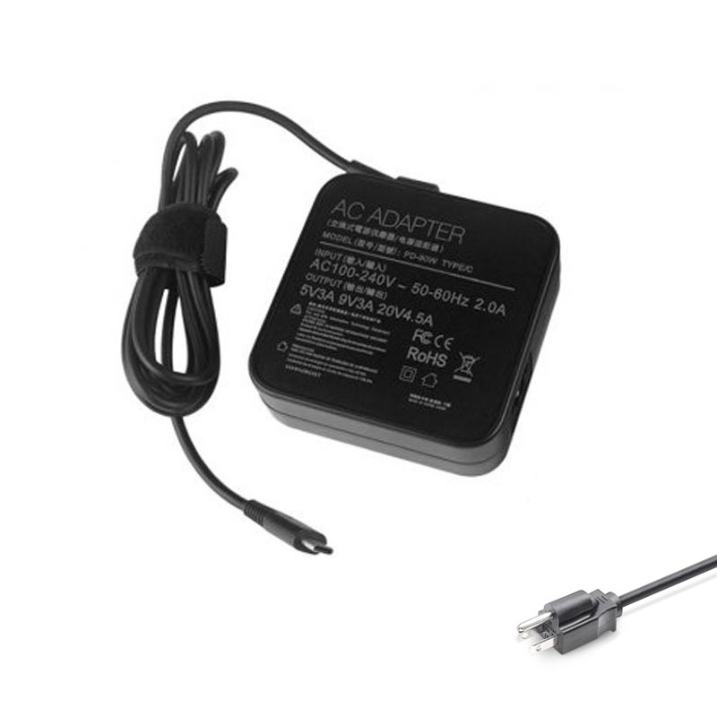 90W USB-C Adapter Charger for MSI Summit E16 Flip A12UCT-032