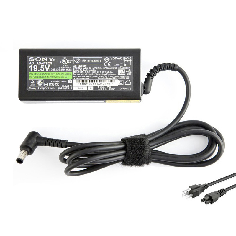 Charger Adapter For Sony VGP-AC19V43 VGP-AC19V48 65W