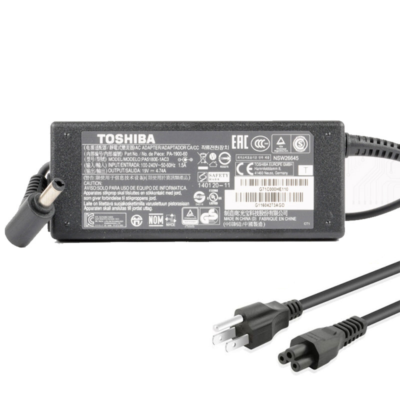 PSK3E Charger Adapter for Toshiba 5.5mm * 2.5mm 90W