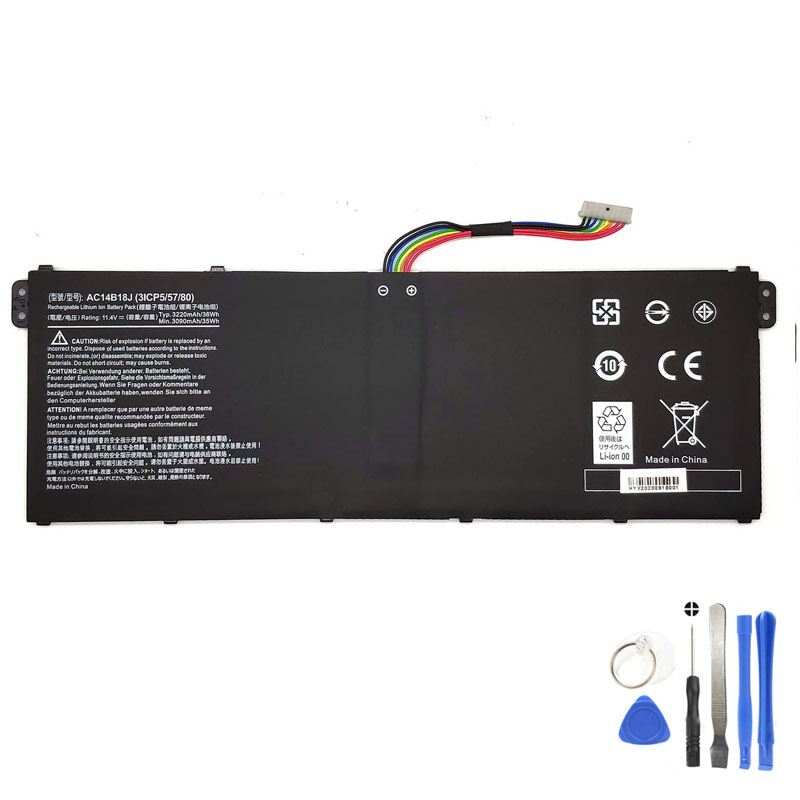 36Wh Acer AC14B18J Battery