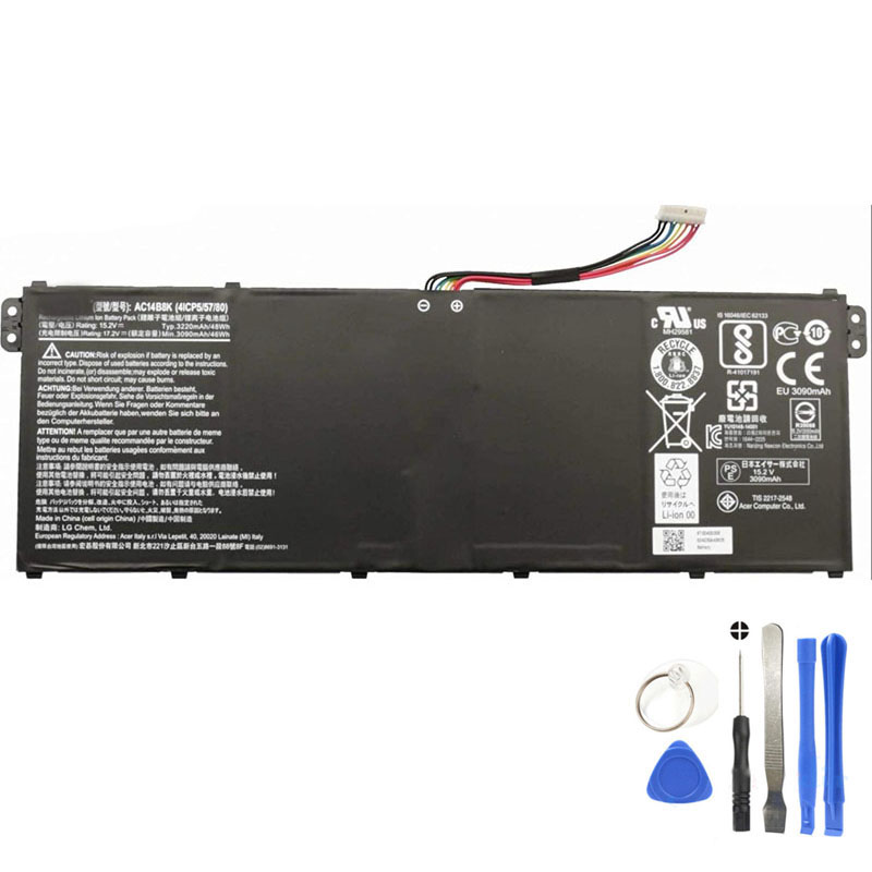 48Wh Acer AC14B8K Battery