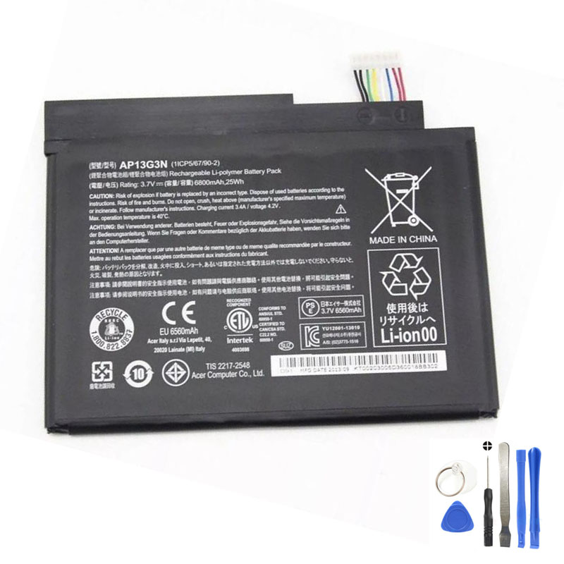 25Wh Acer AP13G3N Battery