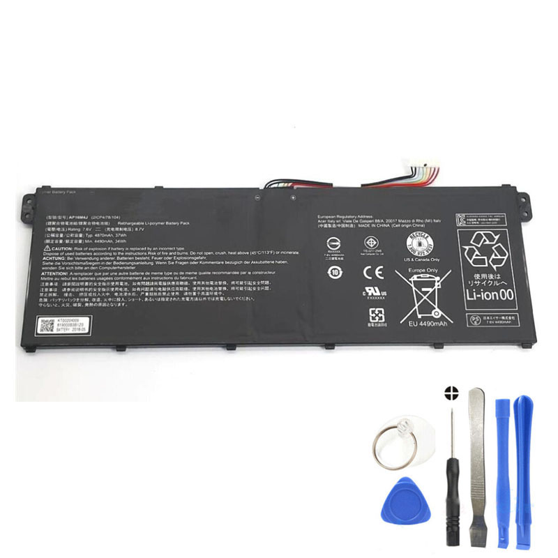 37Wh Acer AP16M4J Battery