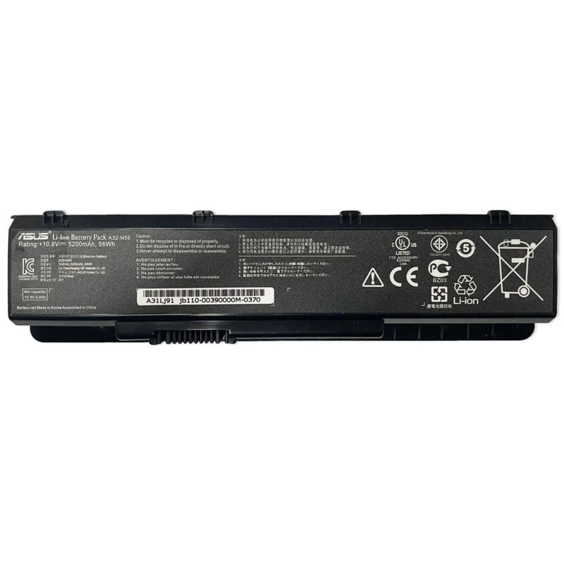 56Wh Asus A32-N55 Battery