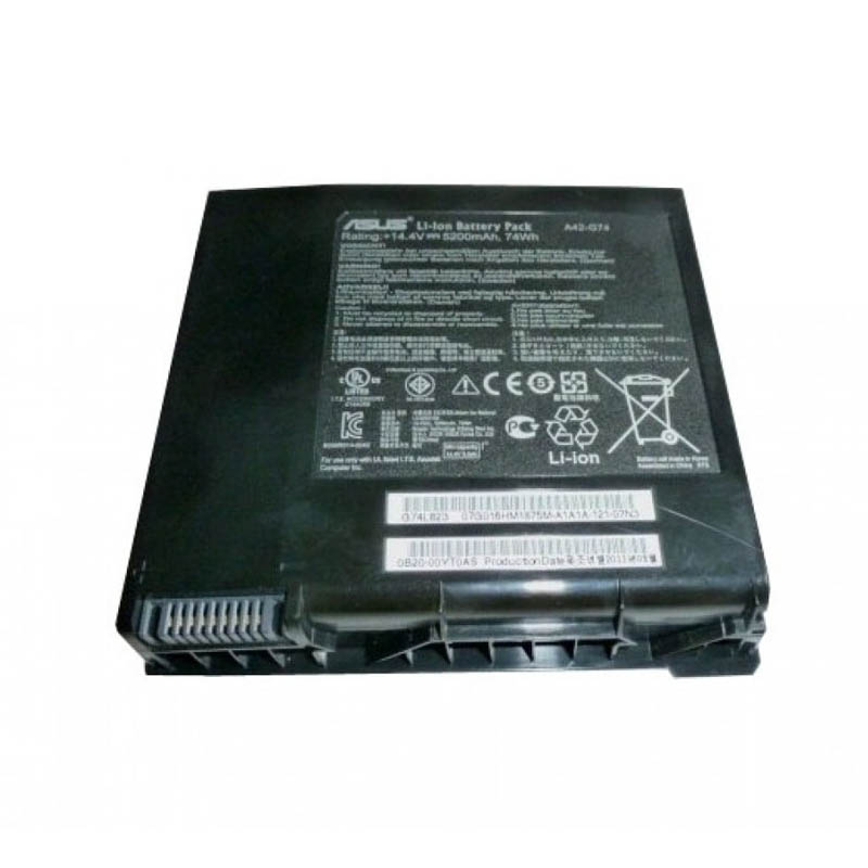 75Wh Asus A42-G74 Battery