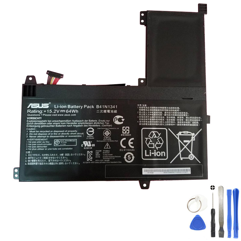 64Wh Asus B41N1341 Battery