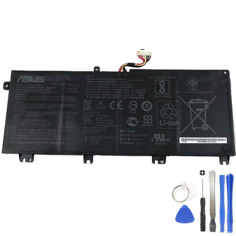 64Wh Asus B41N1711 Battery