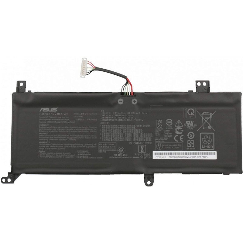 37Wh Asus C21N1818 Battery