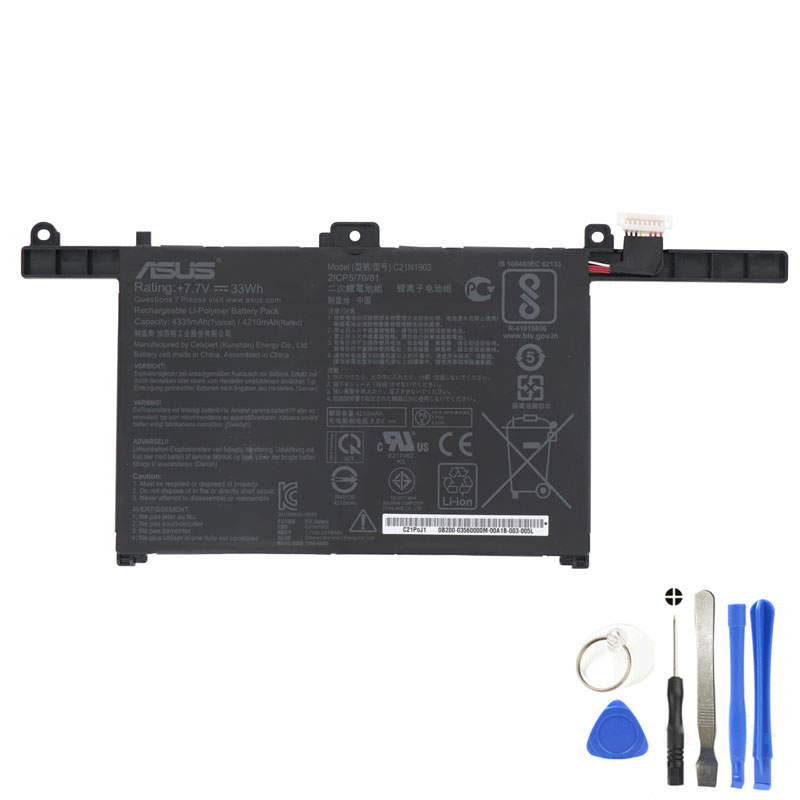 33Wh Asus C21N1903 Battery