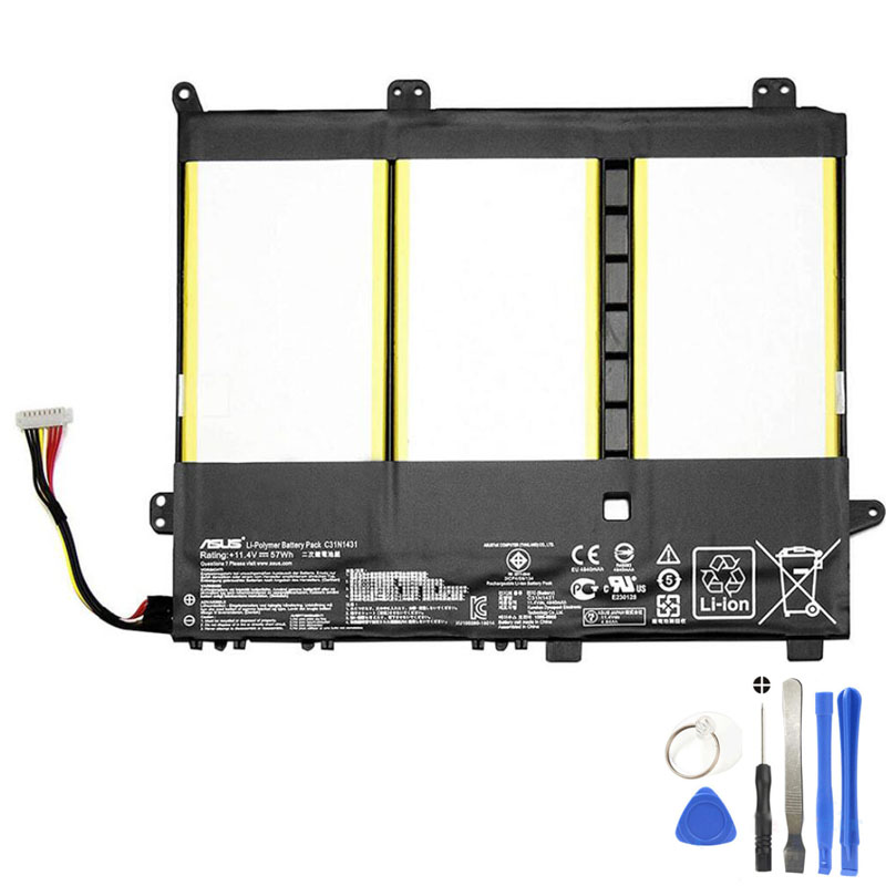 57Wh Asus C31N1431 Battery