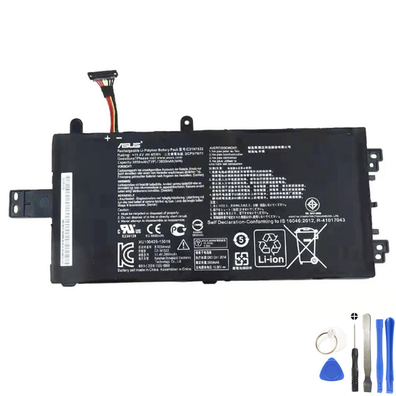 45Wh Asus C31N1522 Battery