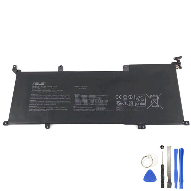 57Wh Asus C31N1539 Battery