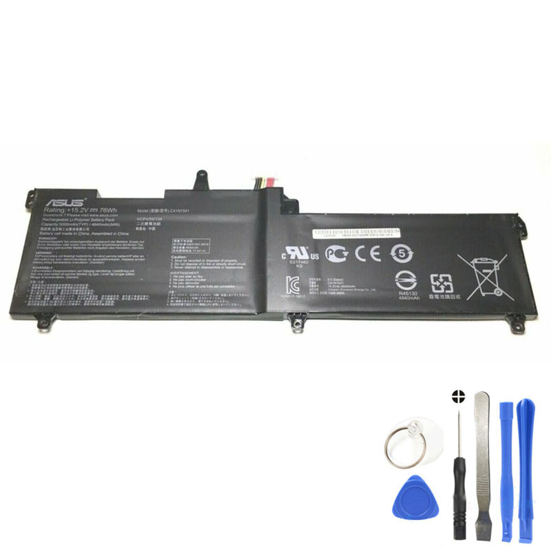 76Wh Asus C41N1541 Battery