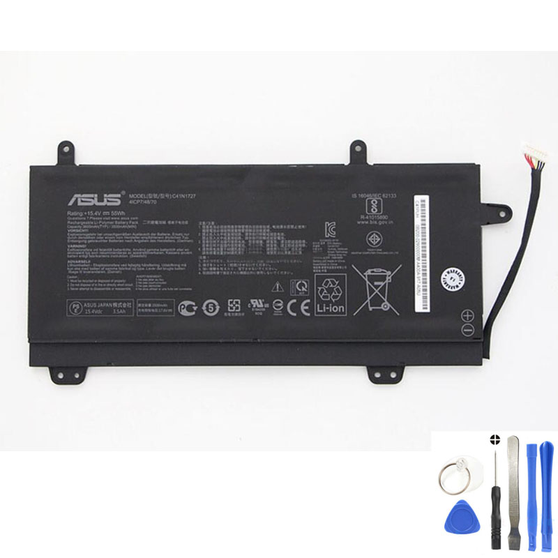 55Wh Asus C41N1727 Battery