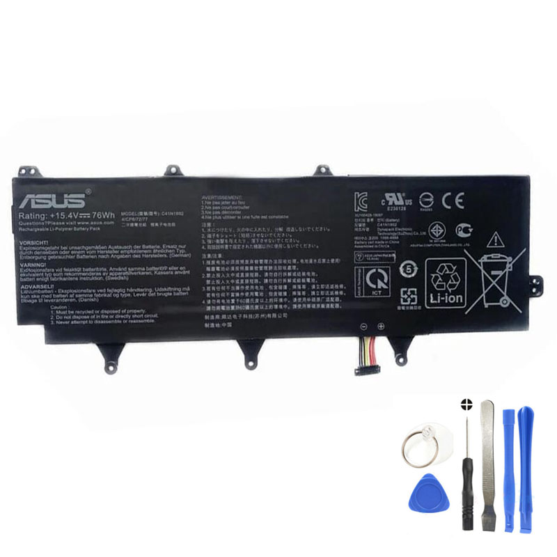 76Wh Asus C41N1802 Battery