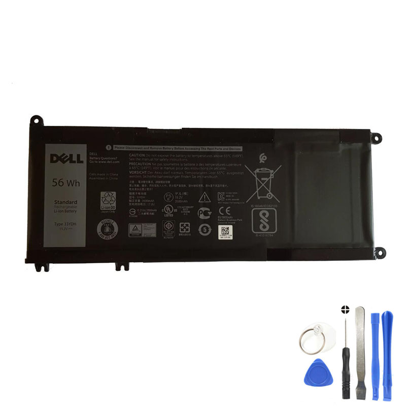 56Wh Dell 33YDH Battery