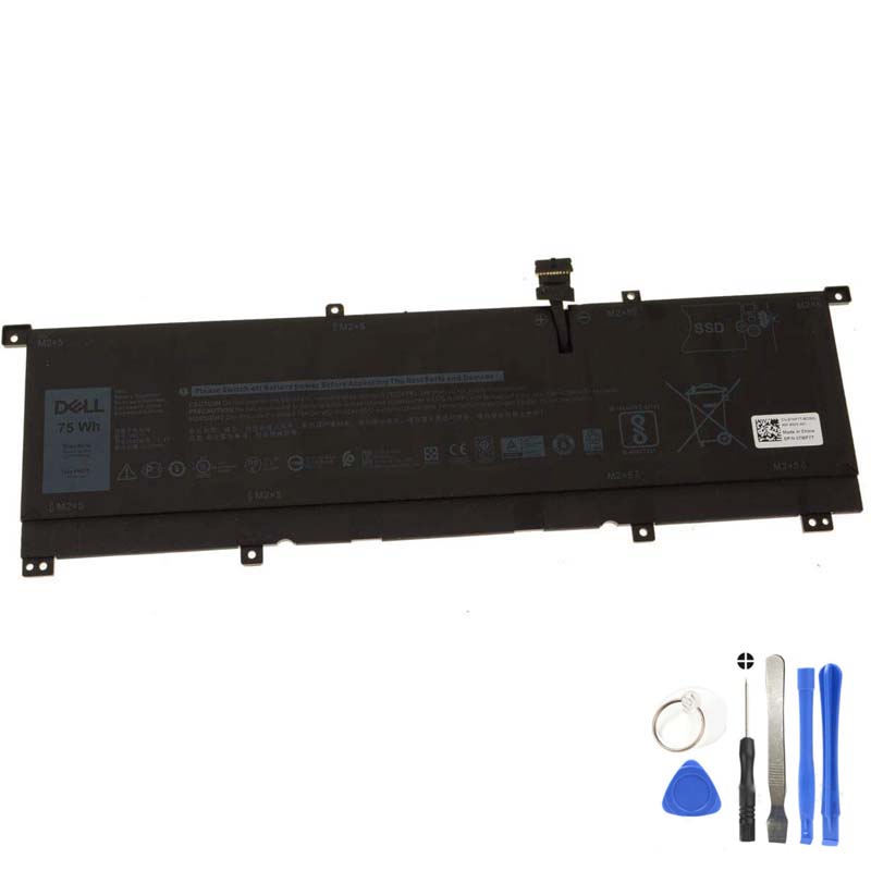 75Wh Dell 8N0T7 Battery