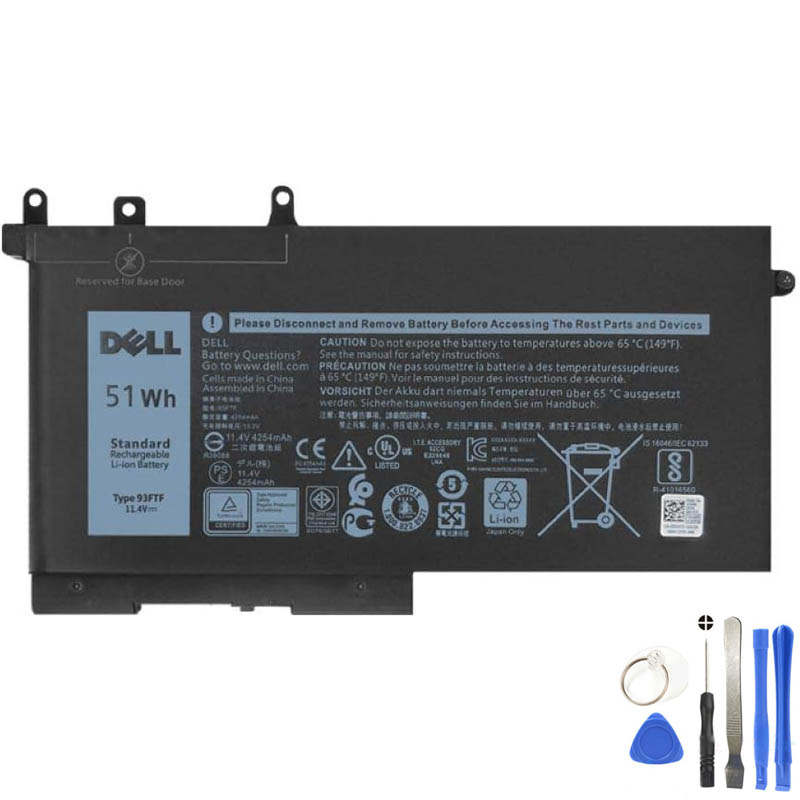 51Wh Dell 93FTF Battery