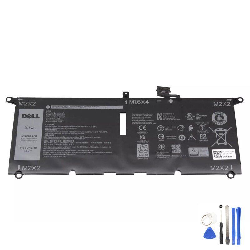 52Wh Dell DXGH8 Battery