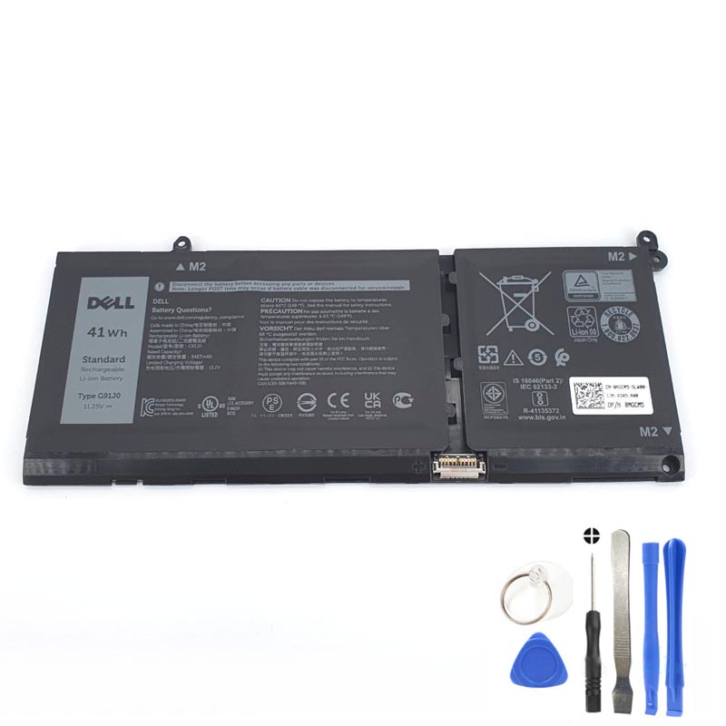 41Wh Dell G91J0 Battery