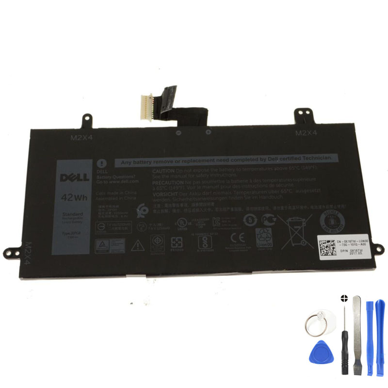 42Wh Dell J0PGR Battery