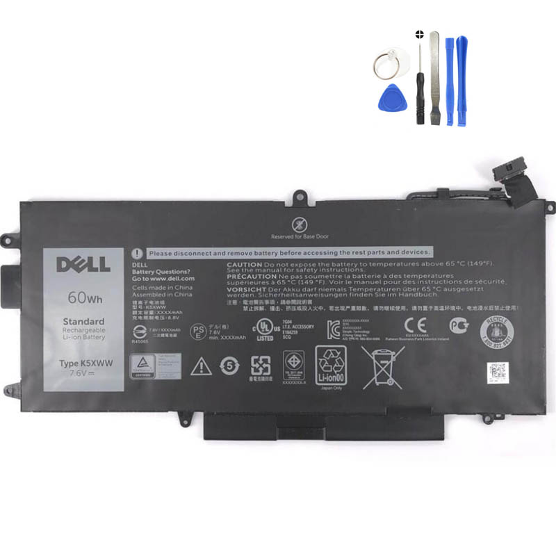 60Wh Dell K5XWW Battery