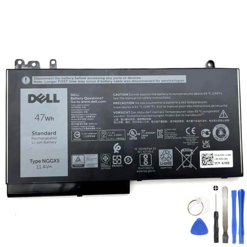 47Wh Dell NGGX5 Battery