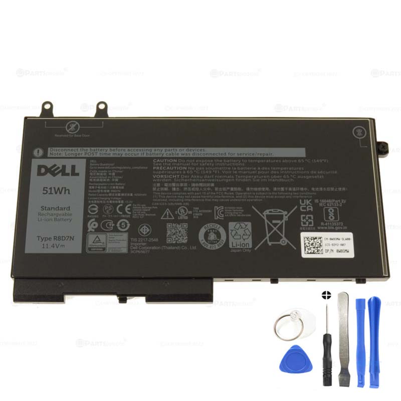 51Wh Dell RBD7N Battery