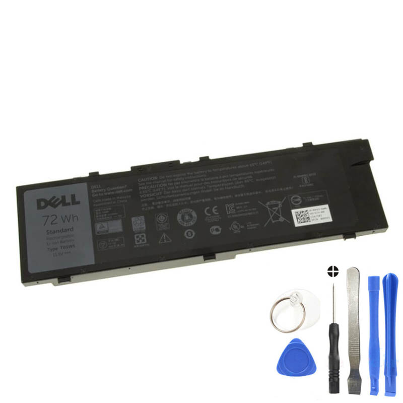 72Wh Dell T05W1 Battery