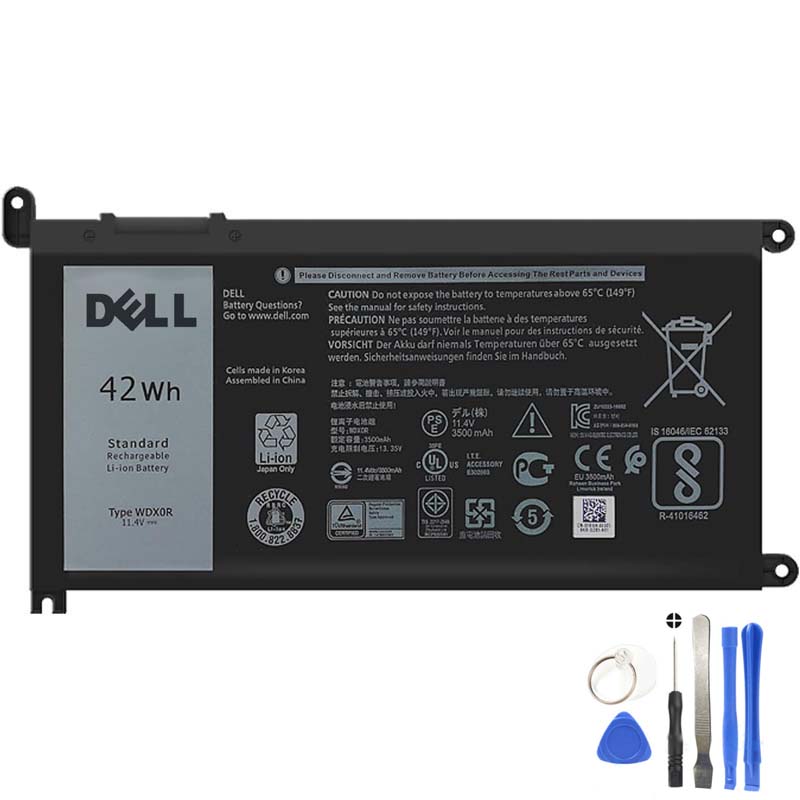 42Wh Dell WDX0R Battery