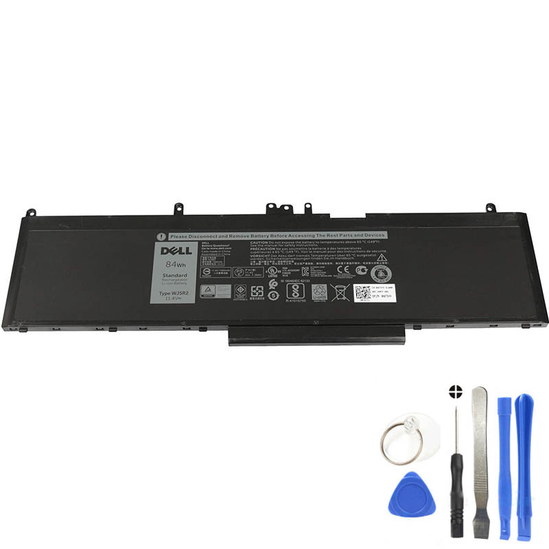 84Wh Dell WJ5R2 Battery