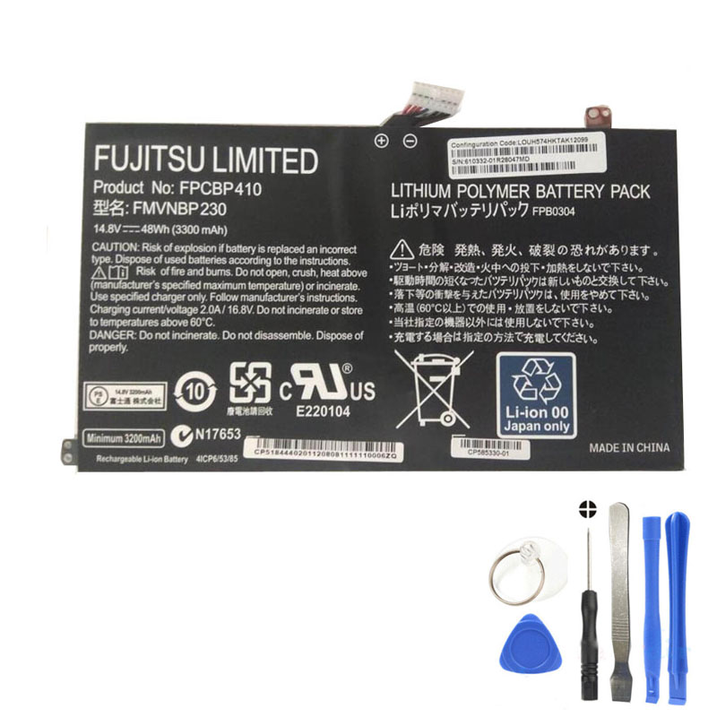 48Wh Fujitsu FMVNBP230 Battery