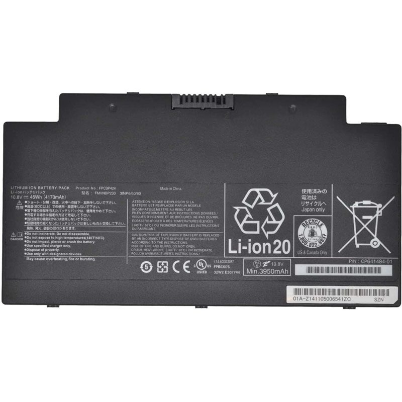 45Wh Fujitsu FMVNBP233 Battery