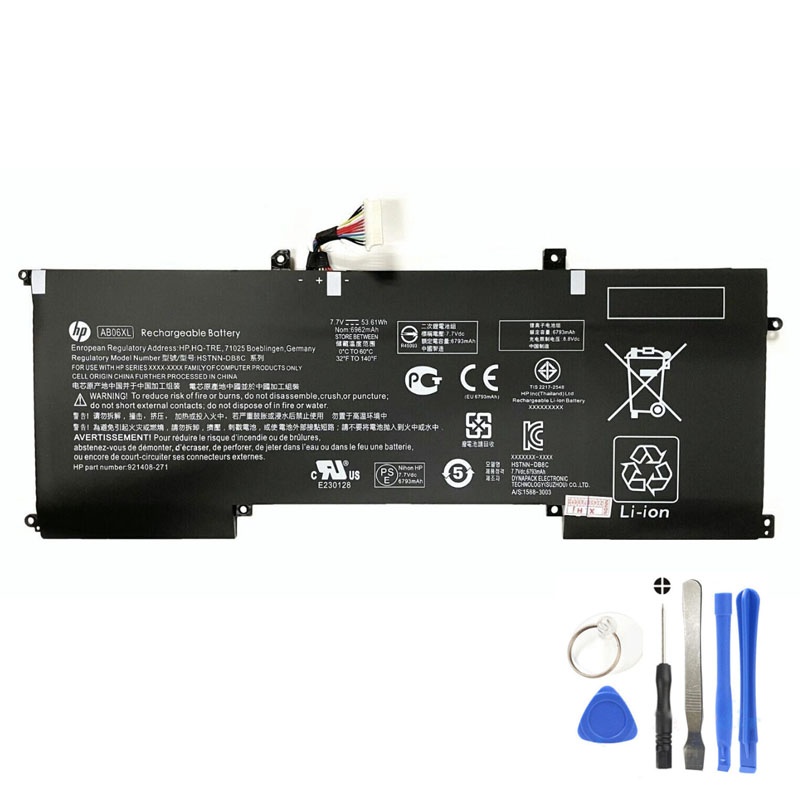 53.61Wh HP AB06XL Battery