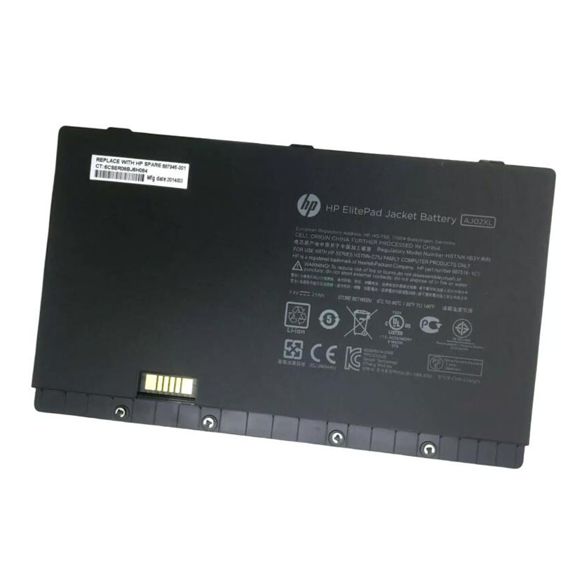 21Wh HP AJ02XL Battery