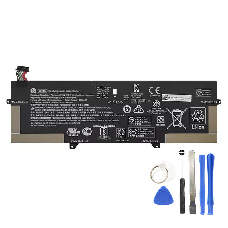 56.2Wh HP BL04XL Battery