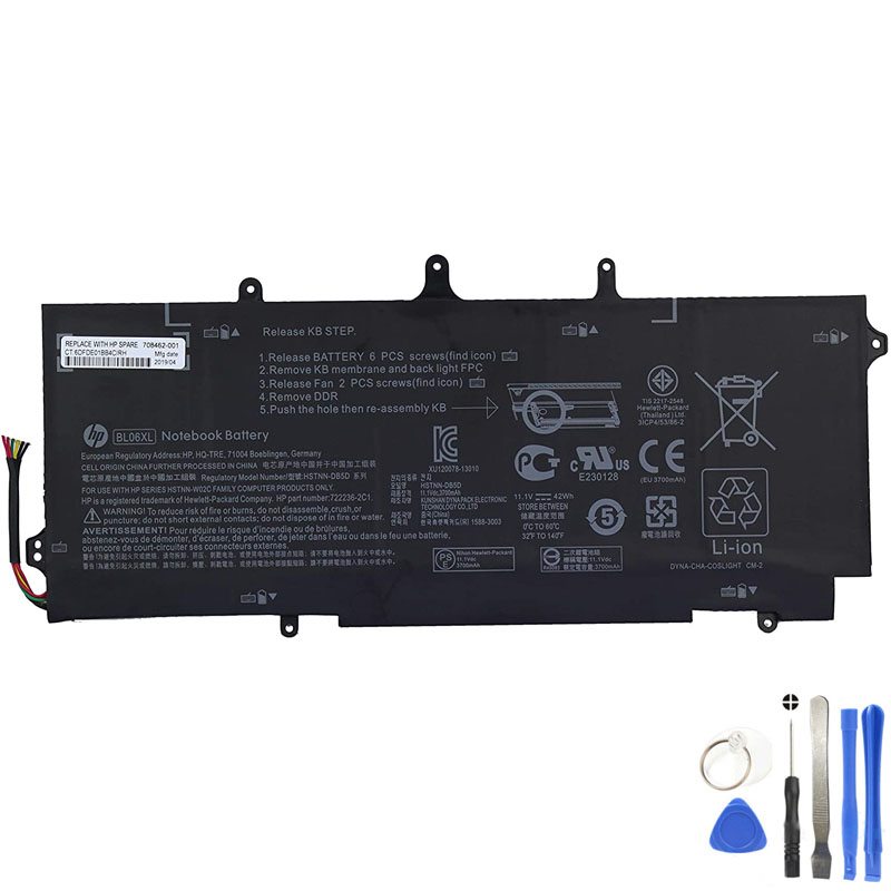 42Wh HP BL06XL Battery