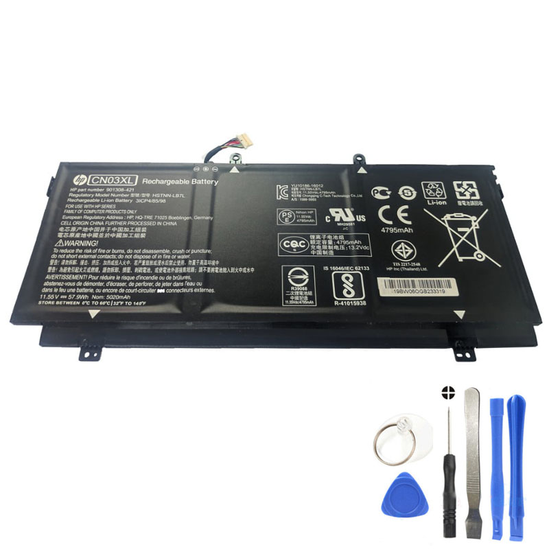 57.9Wh HP CN03XL Battery