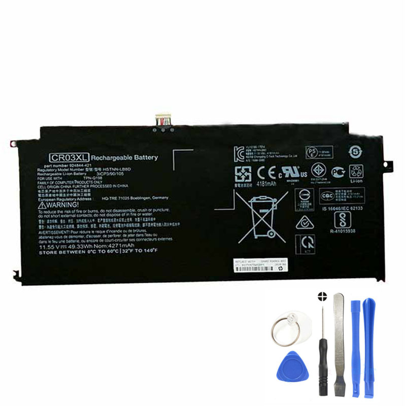 49.33Wh HP CR03XL Battery