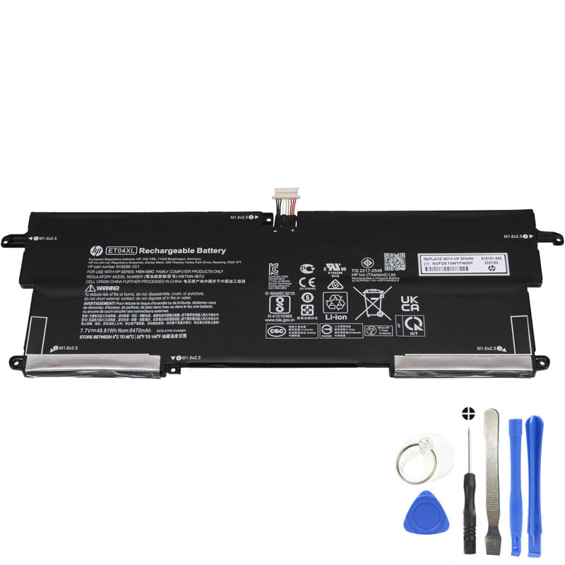 49.81Wh HP ET04XL Battery