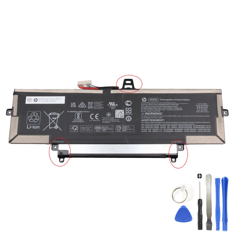 54Wh HP HK04XL Battery