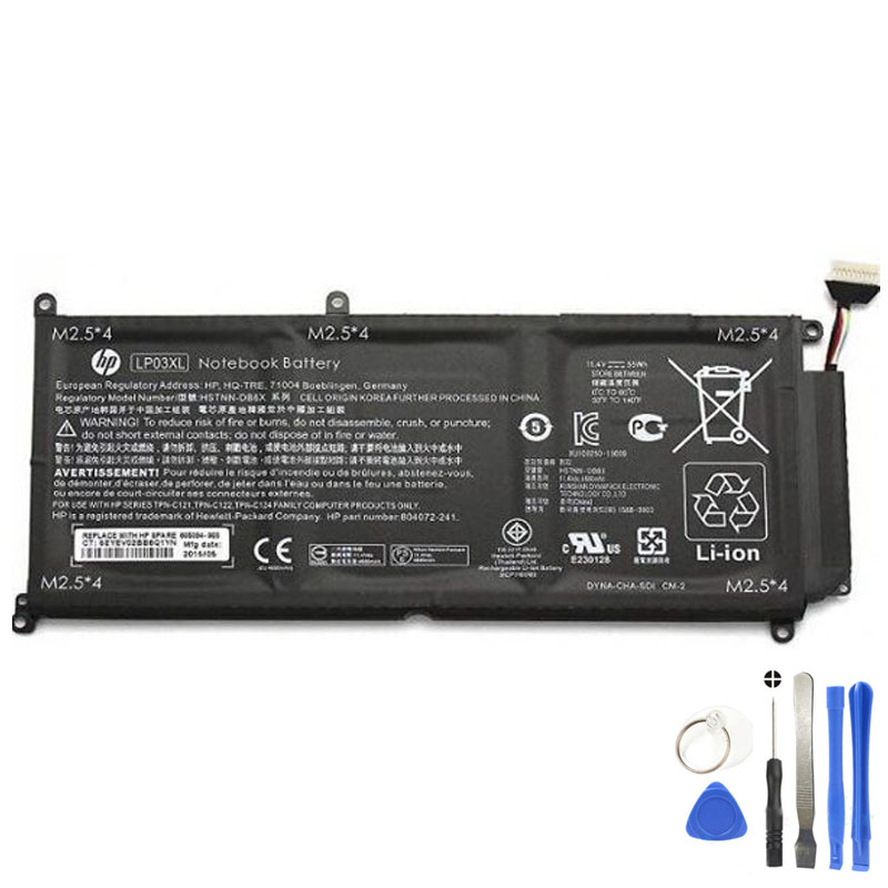 48Wh HP LP03XL Battery