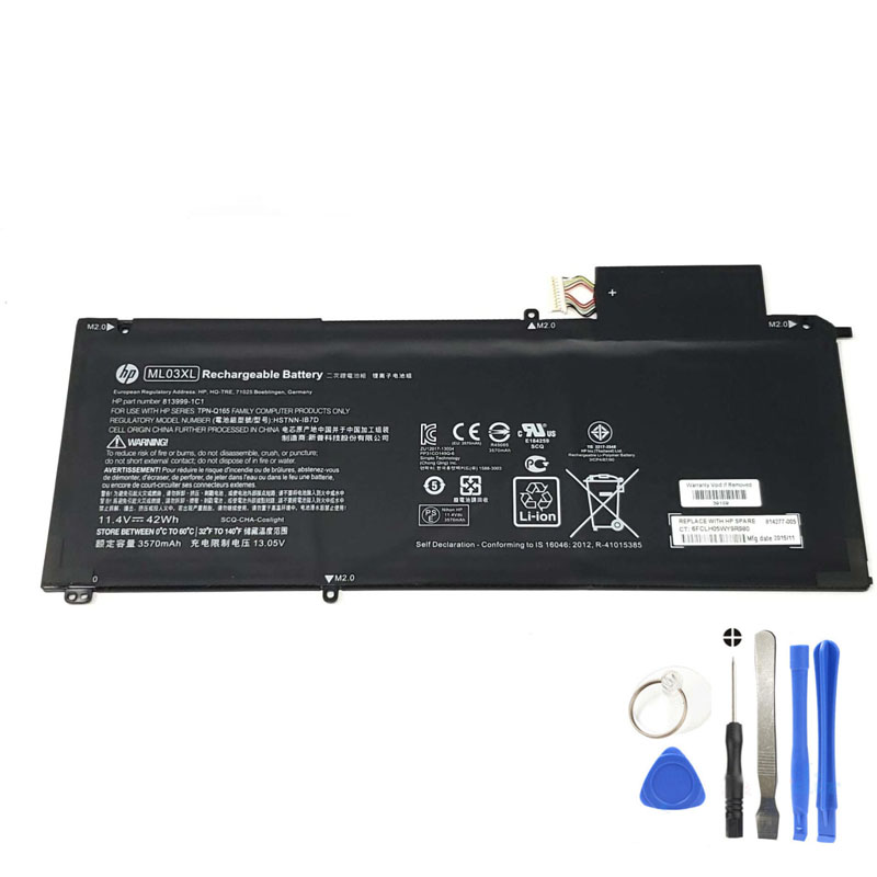 42Wh HP ML03XL Battery