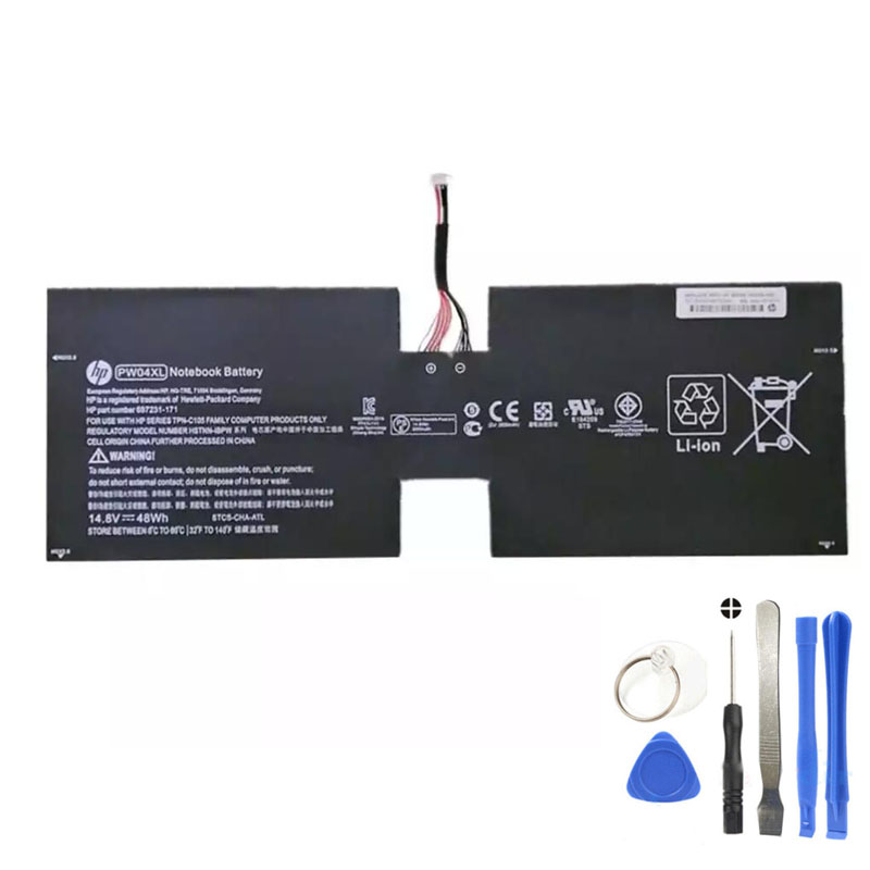 48Wh HP PW04XL Battery