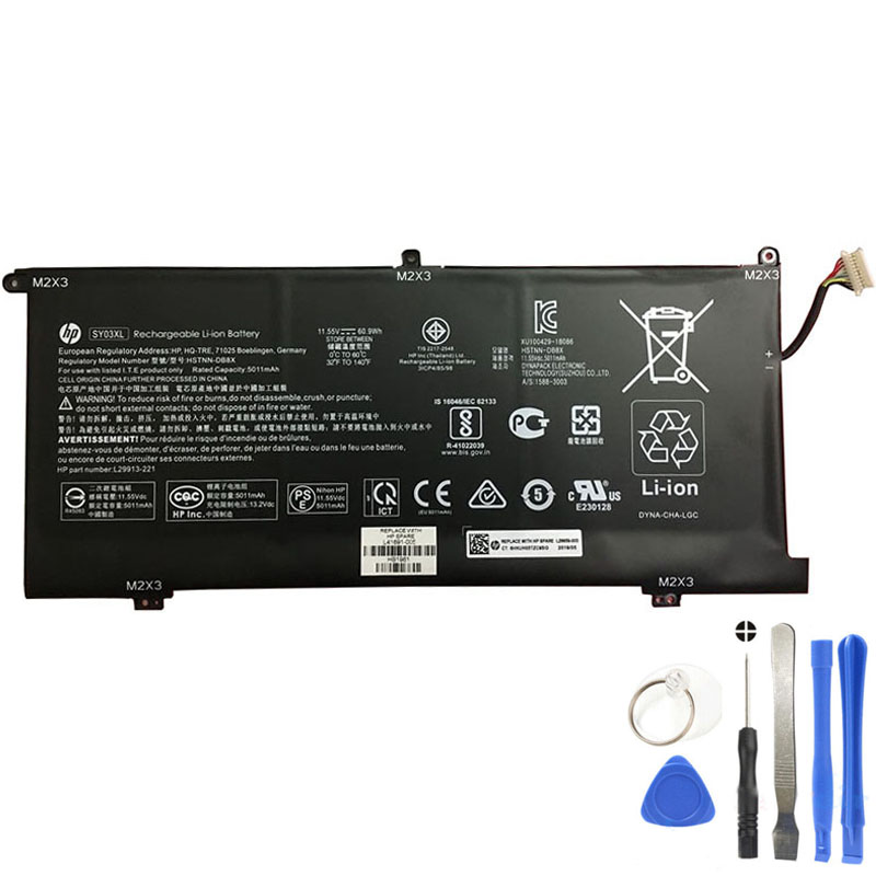 60.9Wh HP SY03XL Battery