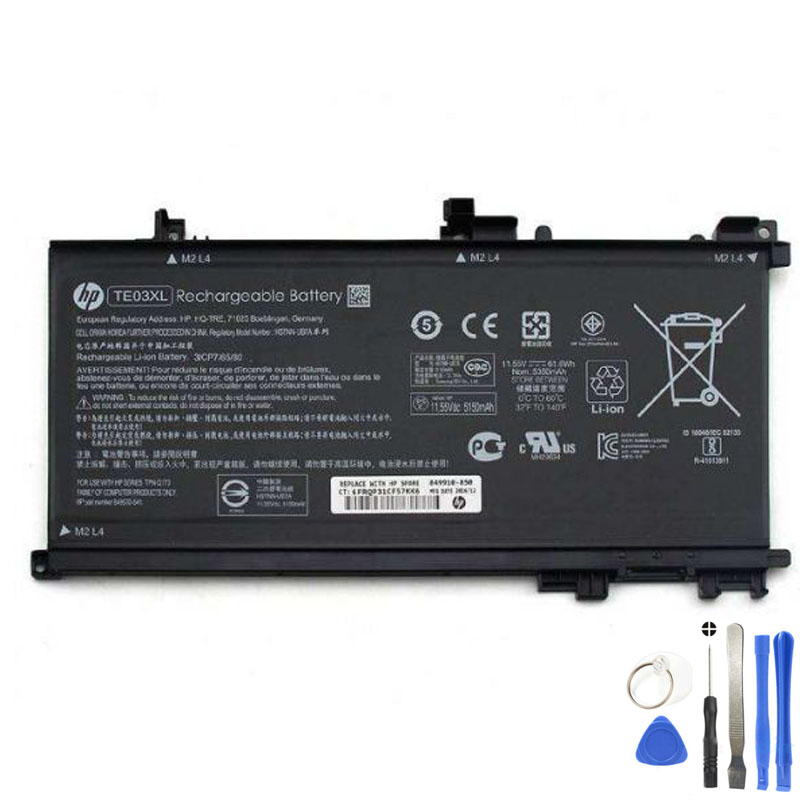 63.3Wh HP TE03XL Battery