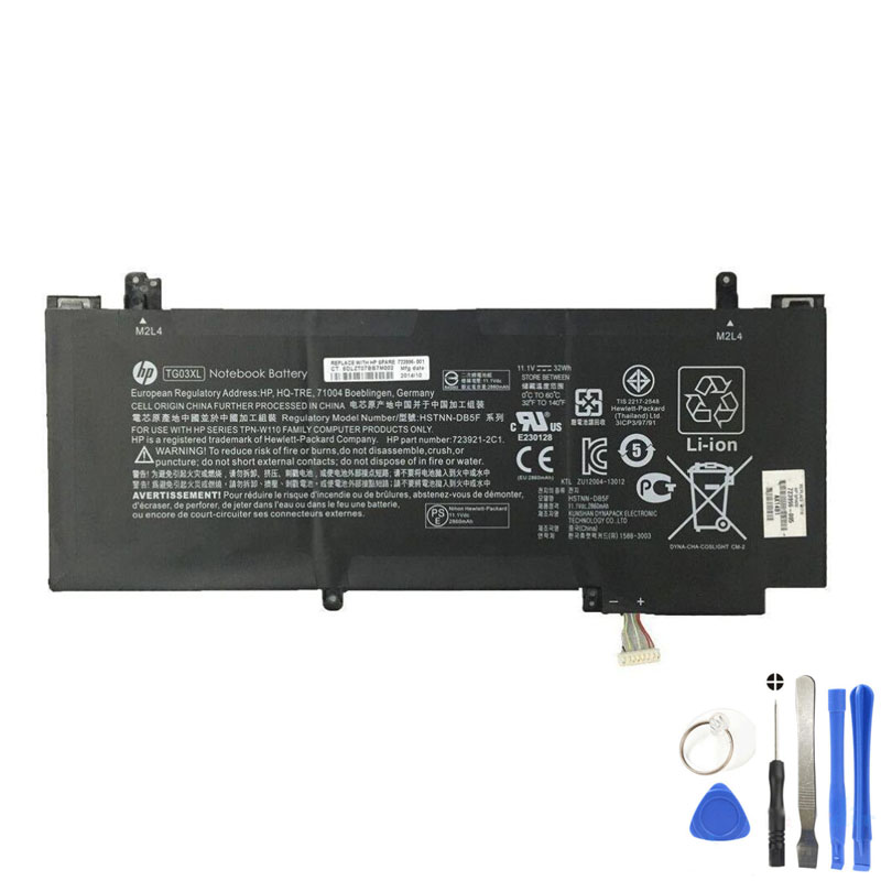 32Wh HP TG03XL Battery